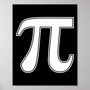Pi Day Funny Graphic Apparel Pi Symbol Poster