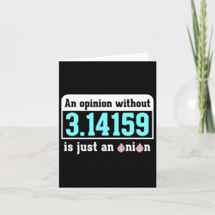 Pi Day Funny Hilarious Math Wizards Mens With Hidd Card