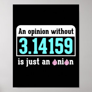 Pi Day Funny Hilarious Math Wizards Mens With Hidd Poster