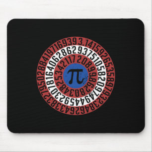 Pi Day Funny Nerd Geek Math Algebra Student Teache Mouse Pad