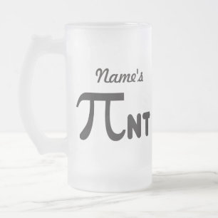 Pi Day Funny Pi-nt 2011 © Personalised Mug