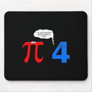 Pi Day Funny Relationship Problems Gift Tee  Mouse Pad