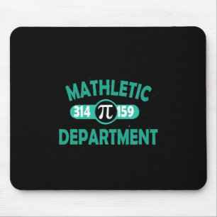 Pi Day Funny Sarcastic Mathletic Mens For Nerds Ge Mouse Pad