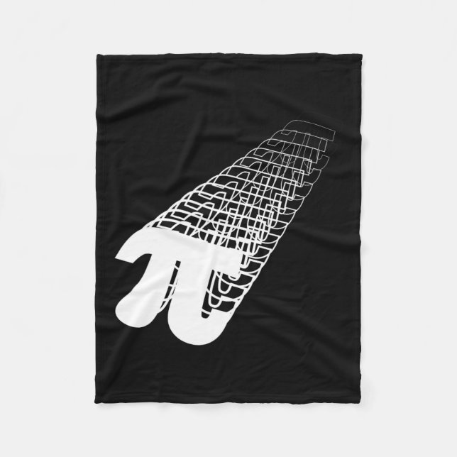 Pi Day Geometry Calculus Trigonometry Study  Fleece Blanket (Front)