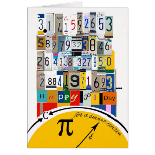 Pi Day Greetings for Cousin, Crunching Numbers