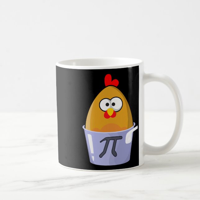 Pi Day Humourous Chicken Pot Pie Math Lover Novelt Coffee Mug (Right)