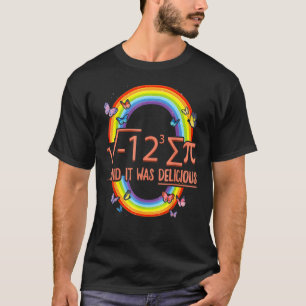 Pi Day I Ate Sum Pi Equation Math Teacher Student T-Shirt
