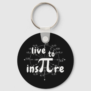 Pi day key ring