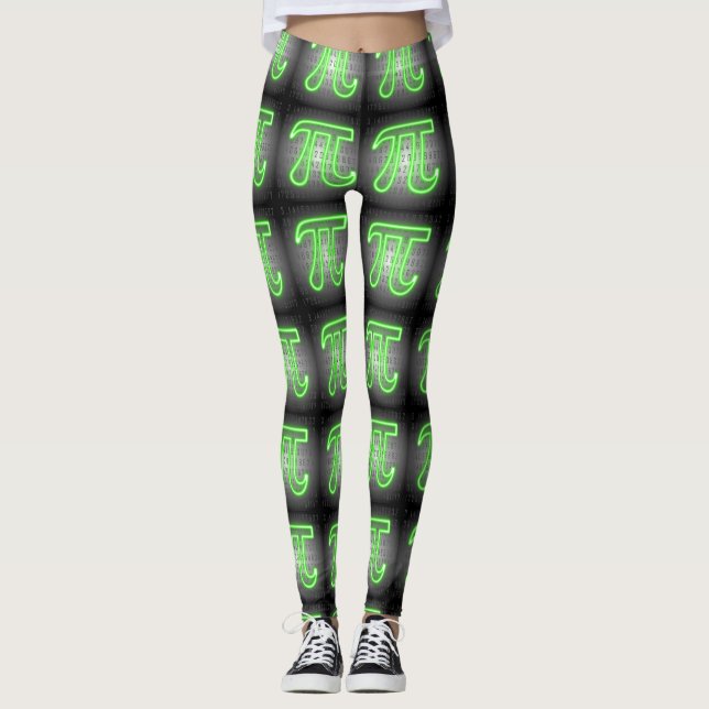 Pi Day Leggings (Front)