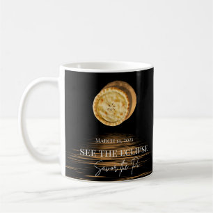 Pi Day Lunar Eclipse 3-14-25 Funny Unique keepsake Coffee Mug