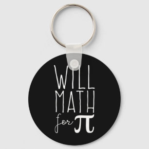 Pi Day March 14 Math Lover Science Funny 3.14 Pi P Key Ring