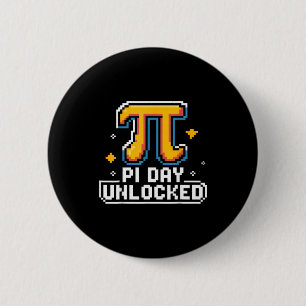 Pi Day March 14 Math Nerd Pie Food Funny Gift Outf 6 Cm Round Badge
