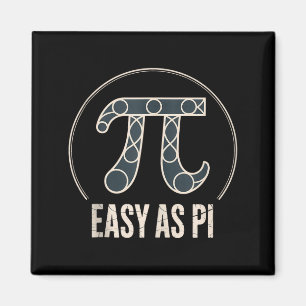 Pi Day March 14 Math Nerd Pie Food Funny Gift Outf Magnet