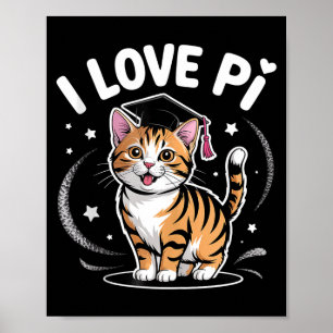 Pi Day March 14 Math Nerd Pie Food Funny Gift Outf Poster
