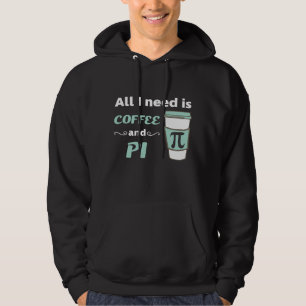 Pi Day Math Coffee Lover Geometry Calculus Trigono Hoodie