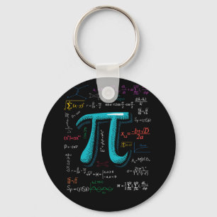 Pi Day Math Equation Mathematic Teacher Student Key Ring