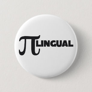 Pi Day Math Geek humour 6 Cm Round Badge