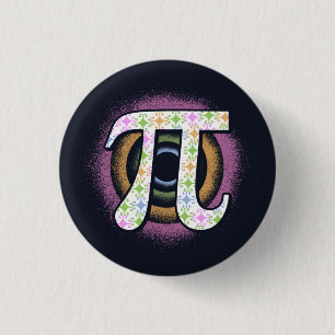 Pi Day Math Nerd  3 Cm Round Badge