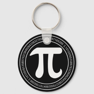 Pi Day Math  Round Key Ring