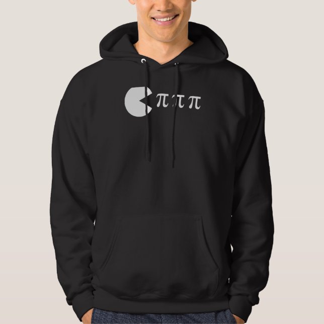 Pi Day Math Science Ate Pi Symbol Hoodie (Front)