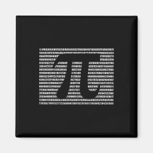Pi Day Math Science Funny Teacher Gift Mens And Wo Magnet