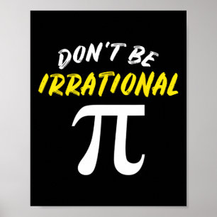 Pi Day Math Science Funny Teacher Gift Mens And Wo Poster