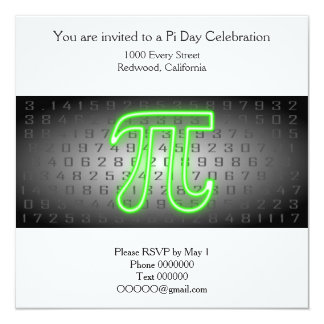 pi day invitation