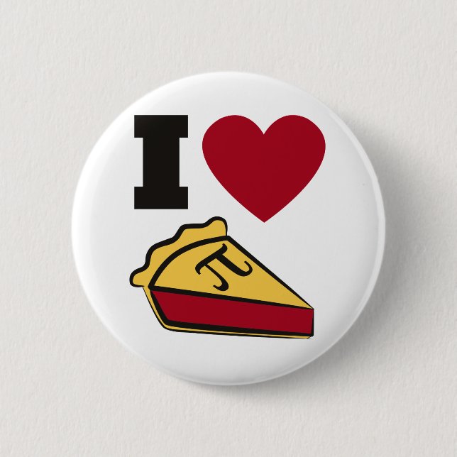 Pi Day Party 6 Cm Round Badge (Front)