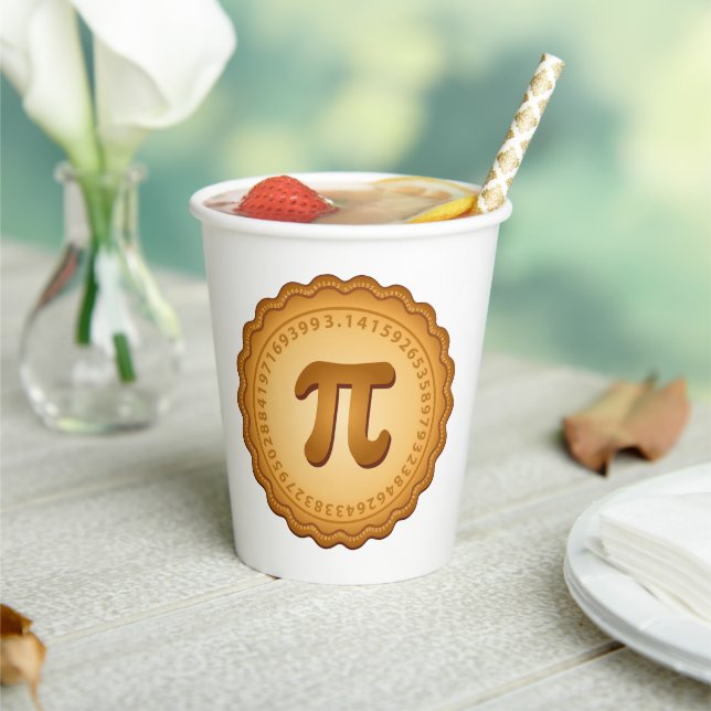 Pi Day Party  Paper Cups (Insitu)