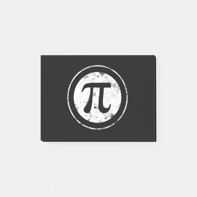 Pi Day Pi Maths Post-it Notes (Front)