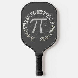 Pi Day PiDay Chalkboard Education Pickleball Paddle