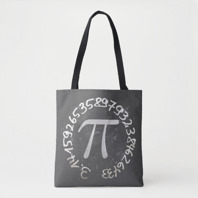 Pi Day PiDay Chalkboard Education Tote Bag (Front)