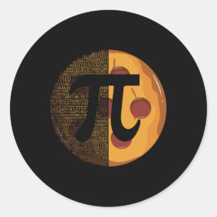 Pi Day Pie 1 Classic Round Sticker