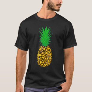 Pi Day Pineapple Math Lover Teacher 3.14 Symbol Ma T-Shirt
