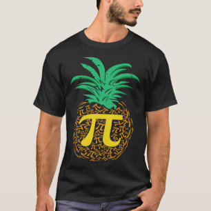 Pi Day Pineapple Math  Teacher 3 14 Symbol Mathema T-Shirt