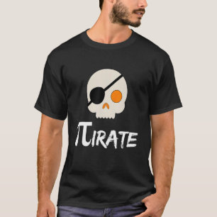 Pi Day Pirate  3 14 Math Geek Cool Pi Teacher Pres T-Shirt