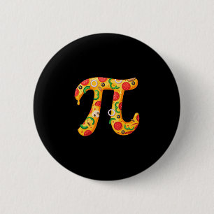 Pi Day Pizza Pi Lovers Celebration Math Enthusiast 6 Cm Round Badge