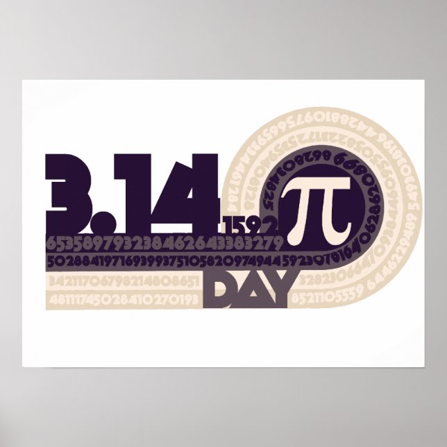 Pi Day Poster (Front)