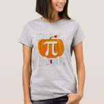 Pi Day Pumpkin Pie Funny Math Halloween T-Shirt<br><div class="desc">Pi Day Pumpkin Pie Funny Math Halloween Thanksgiving Shirt. Perfect gift for your dad,  mom,  papa,  men,  women,  friend and family members on Thanksgiving Day,  Christmas Day,  Mothers Day,  Fathers Day,  4th of July,  1776 Independent day,  Veterans Day,  Halloween Day,  Patrick's Day</div>