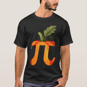 Pi Day Pumpkin Pie Math Spooky Halloween Maths T-Shirt