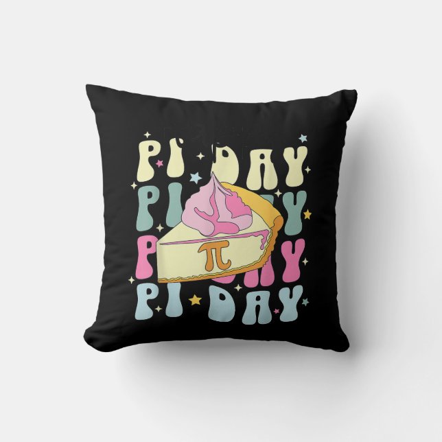 Pi Day Shirt Kids Pi Day Shirt Women Pi Day Math T Cushion (Front)