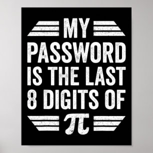 Pi Day Shirt Kids Poster