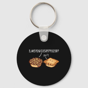 Pi Day Shirt Pi R Squared Formula Math Pie Kawaii Key Ring
