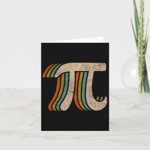 Pi Day Shirt Spiral Pi Math Teacher Student Kids P Card