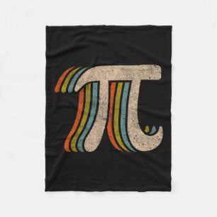 Pi Day Shirt Spiral Pi Math Teacher Student Kids P Fleece Blanket