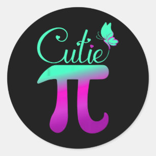 Pi Day Shirt Women Kids Men Toddler Math Teacher C Classic Round Sticker