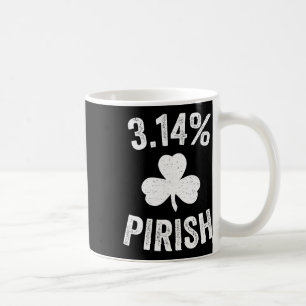 Pi Day St. Patrick's 3.14 Irish Funny Pirish Math Coffee Mug