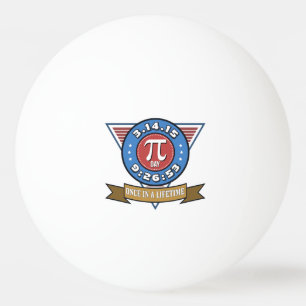 Pi Day Symbol for Math Nerds Ping Pong Ball