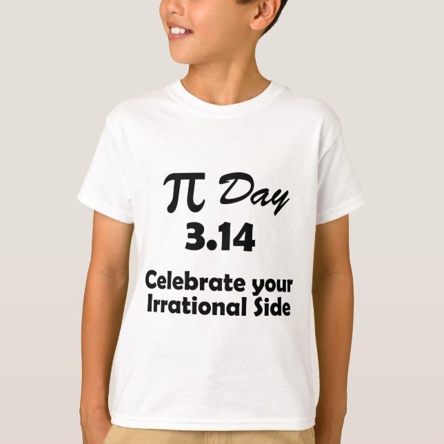 pi day T-Shirt (Front)