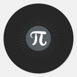 Pi Day T Shirt Women Men Math Teacher Gifts Math N Classic Round Sticker